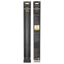 Спицы  Alpina прямые SIL- 02 сталь d 2. 5 мм 35 см . 