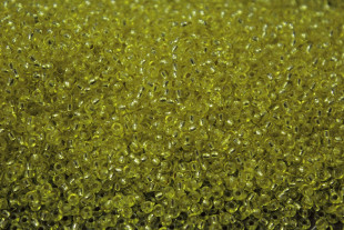 Бисер Чехия круглый 10/0 2.3 мм 50г 18286 желтый